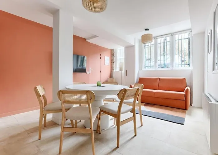 Mykeypers - Chic&elegant Flat 2br/6p- République Appartement *