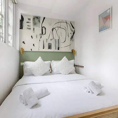 Mykeypers - Chic & Elegant Flat 2br/6p- Republique Lejlighed Paris
