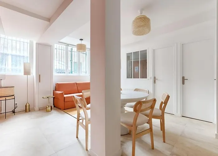 Mykeypers - Chic & Elegant Flat 2br/6p- Republique Apartamento *