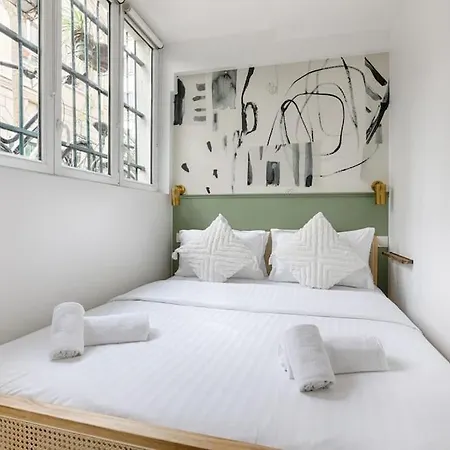 Mykeypers - Chic & Elegant Flat 2br/6p- Republique