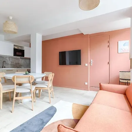 Mykeypers - Chic & Elegant Flat 2br/6p- Republique Apartament *