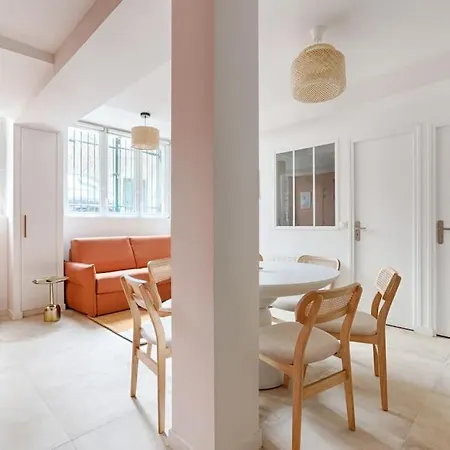 Mykeypers - Chic & Elegant Flat 2br/6p- Republique Apartamento *