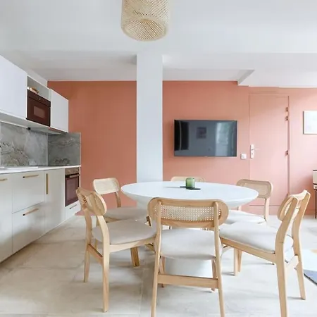 Apartament Mykeypers - Chic & Elegant Flat 2br/6p- Republique