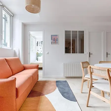 Mykeypers - Chic & Elegant Flat 2br/6p- Republique Apartamento